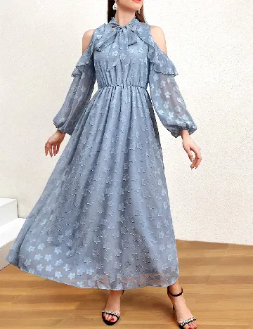 Rochie lunga SHEIN, albastru