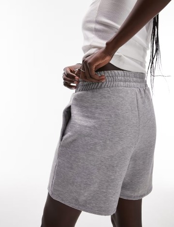 Pantaloni scurti Top Shop, gri