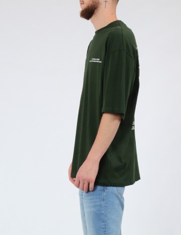 Tricou COLLUSION, verde