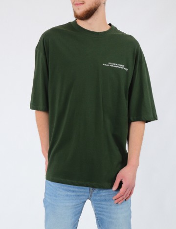 Tricou COLLUSION, verde