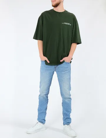 Tricou COLLUSION, verde Verde