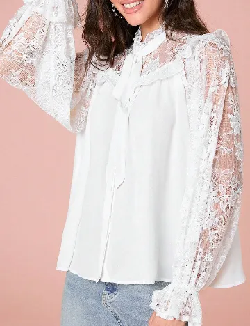 Bluza SHEIN, alb