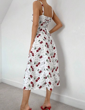 Rochie medie SHEIN, alb