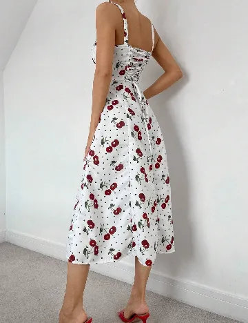Rochie medie SHEIN, alb