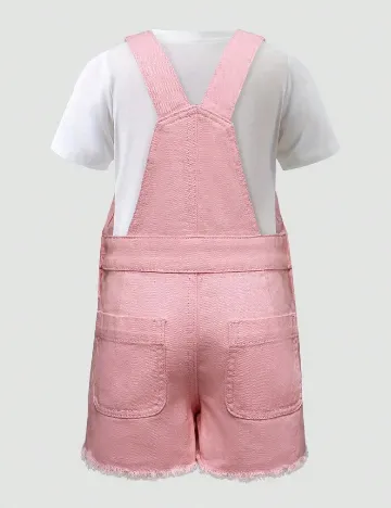 Salopeta Shein Kids, roz Roz
