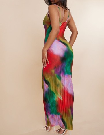 Rochie lunga PRETTYLITTLETHING, mix culori