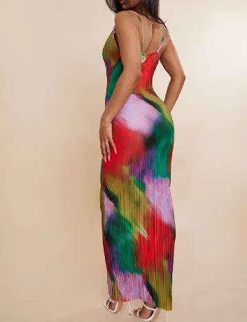 Rochie lunga PRETTYLITTLETHING, mix culori