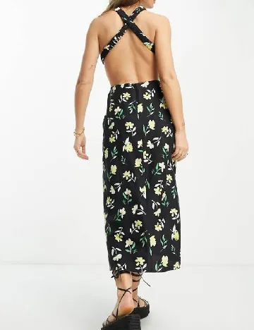 Rochie medie ASOS, negru