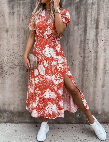 Rochie medie SHEIN, rosu