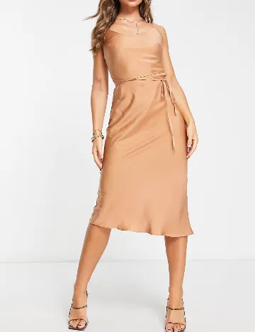 Rochie lunga ASOS, maro