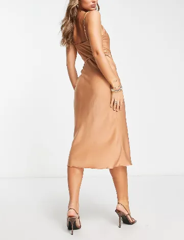 Rochie lunga ASOS, maro