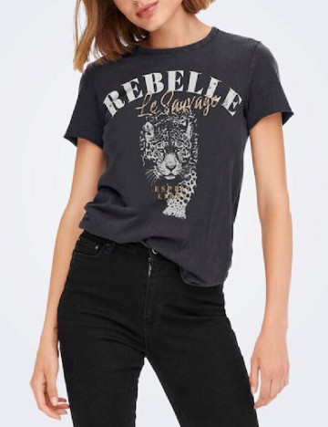 Tricou Only, gri