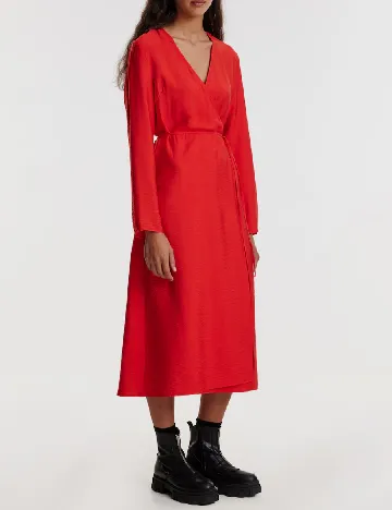 Rochie medie Edited, rosu