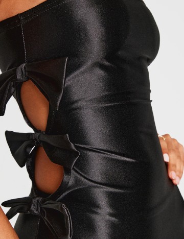 Rochie lunga PRETTYLITTLETHING, negru