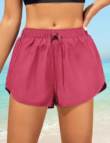 Short de baie SHEIN, roz