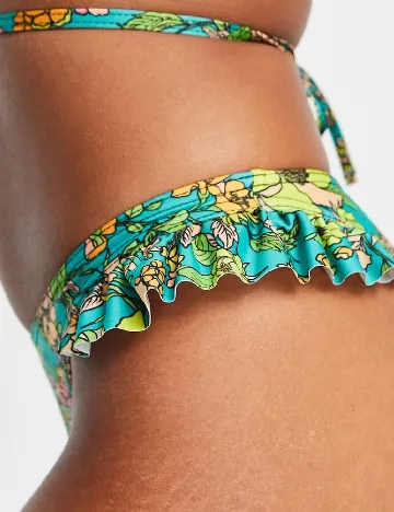Chilot de baie ASOS, floral print