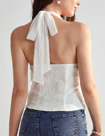Top SHEIN, alb