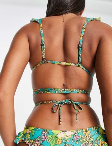 Sutien de baie ASOS, floral print