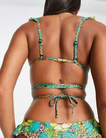Sutien de baie ASOS, floral print Floral print