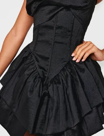 Rochie scurta PRETTYLITTLETHING, negru