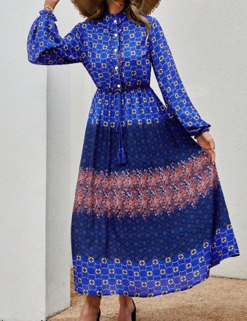 Rochie lunga SHEIN, albastru
