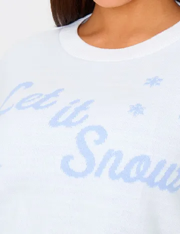 Bluza PRETTYLITTLETHING, alb Alb