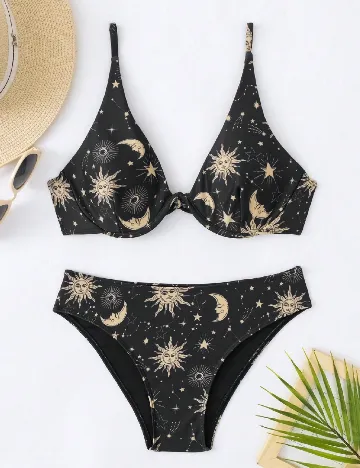 Costum de baie SHEIN, negru