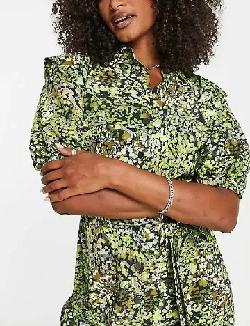 Rochie scurta Top Shop, verde Verde