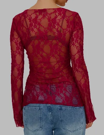 Bluza PRETTYLITTLETHING, visiniu