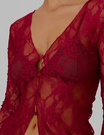 Bluza PRETTYLITTLETHING, visiniu