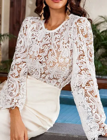 Bluza SHEIN, alb