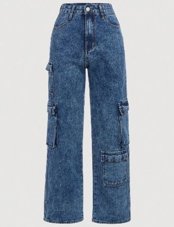 Blugi Shein Kids, albastru