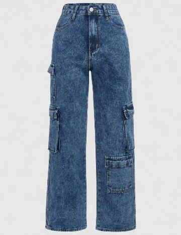 Blugi Shein Kids, albastru