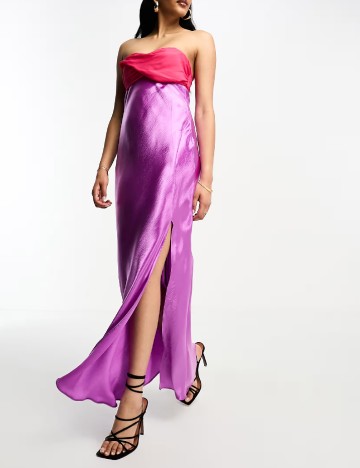 Rochie lunga ASOS, mov