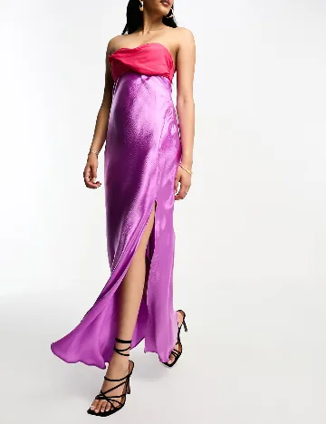 Rochie lunga ASOS, mov Mov