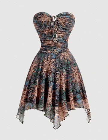 Rochie scurta SHEIN, mix culori