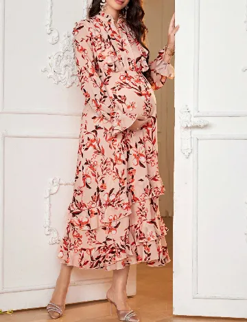 Rochie medie SHEIN Maternity, roz Roz