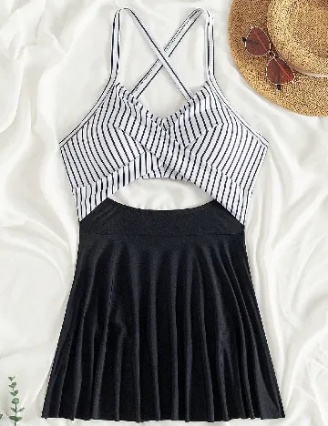 Costum de baie SHEIN, negru