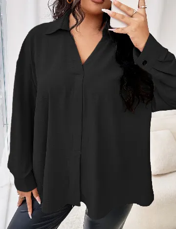 Camasa SHEIN CURVE, negru
