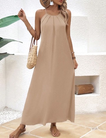 Rochie lunga SHEIN, maro