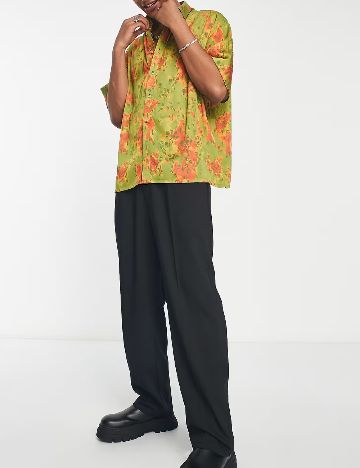 Camasa Oversize ASOS, verde