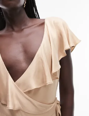 Rochie lunga Top Shop, maro Maro