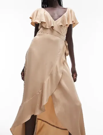 Rochie lunga Top Shop, maro Maro