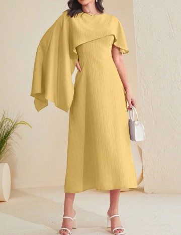 Rochie medie SHEIN, galben