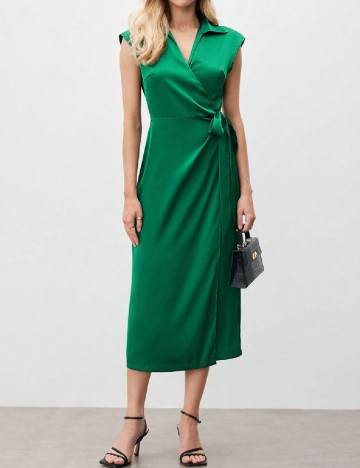 Rochie medie SHEIN, verde