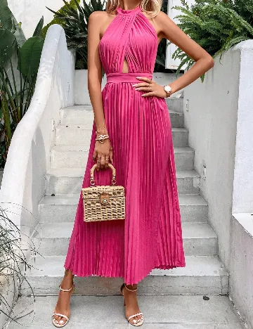 Rochie lunga SHEIN, roz