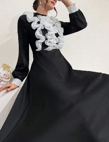 Rochie medie SHEIN, negru