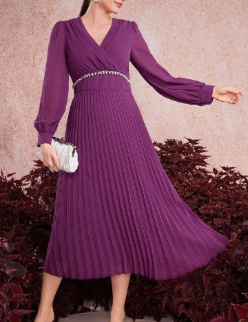 Rochie medie SHEIN, mov