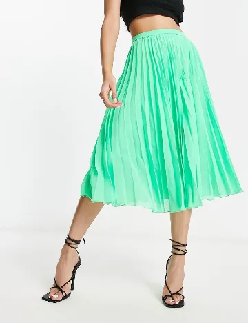 Fusta ASOS, verde Verde