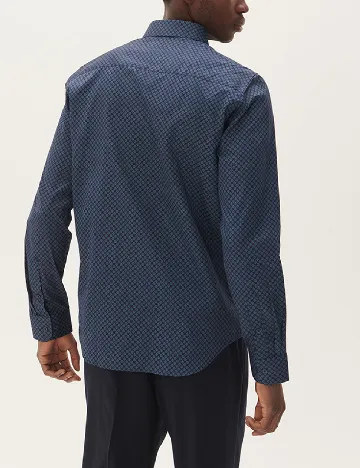 Camasa Matinique, bleumarin